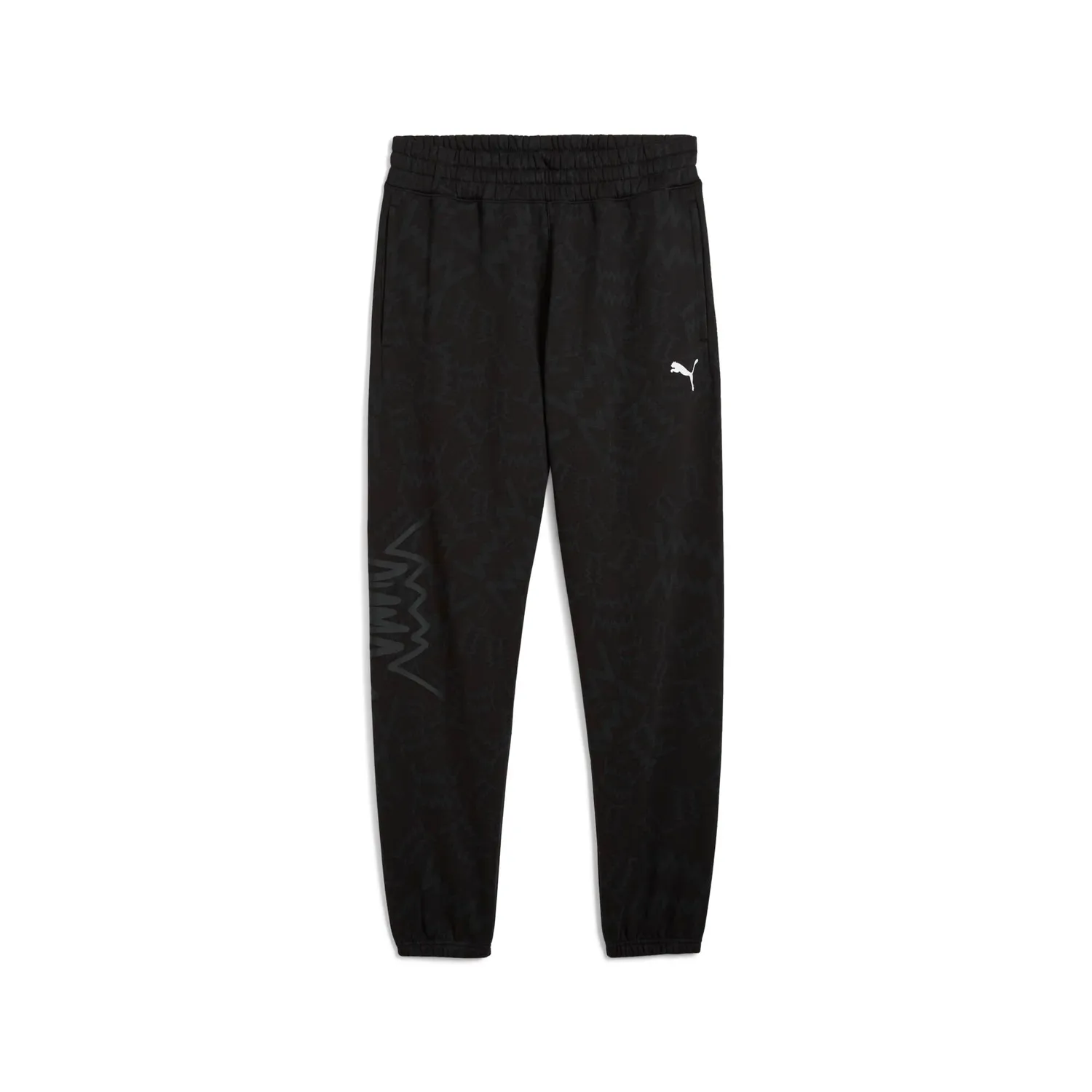 PUMA Teamjaws Post Game pantaloni uomo S grigi felpa
