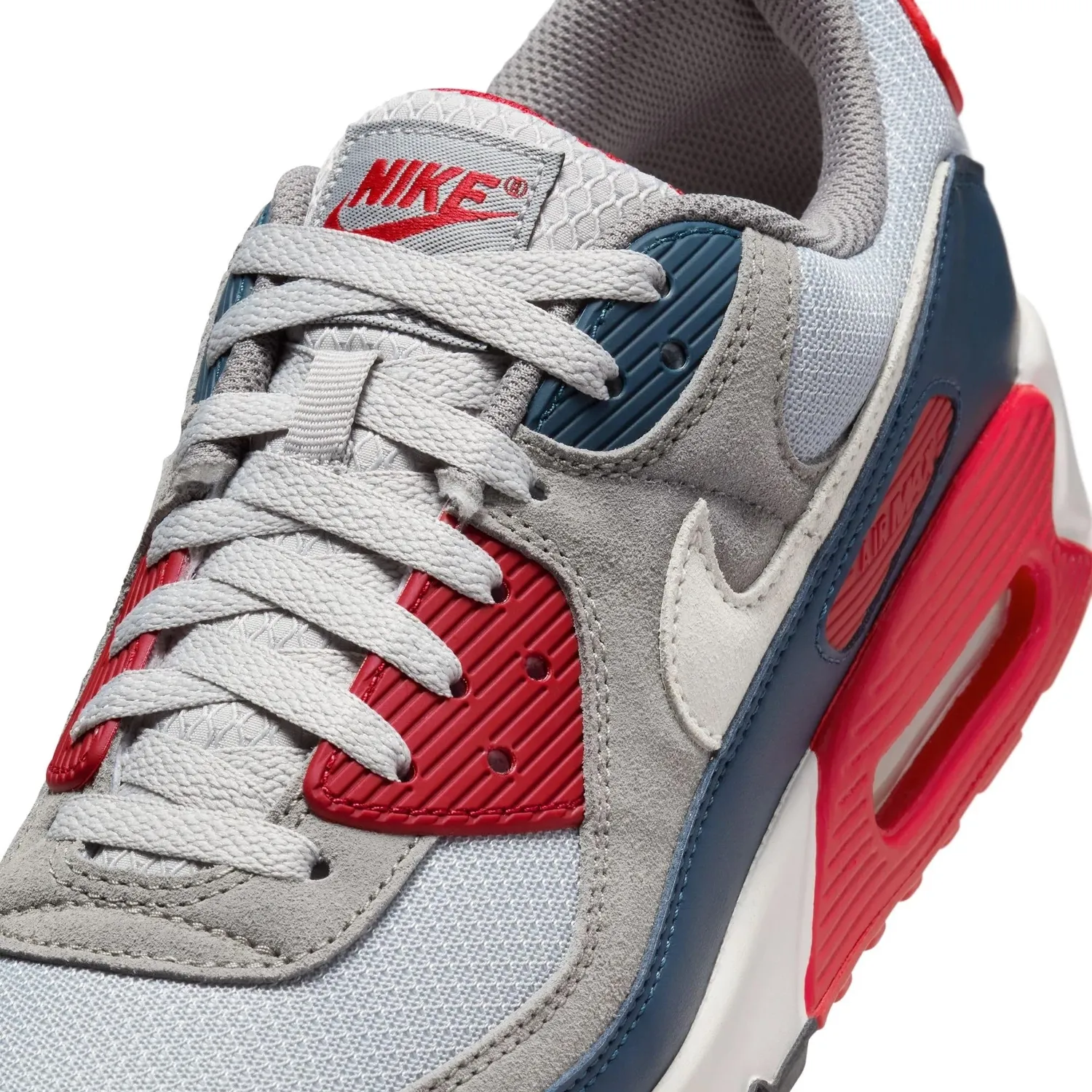 Nike Air Max 90 sneakers uomo grigio blu rosso 40.5 EU
