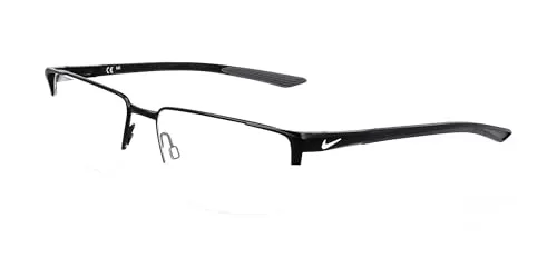 Nike 8054N occhiali da sole nero satinato metallo