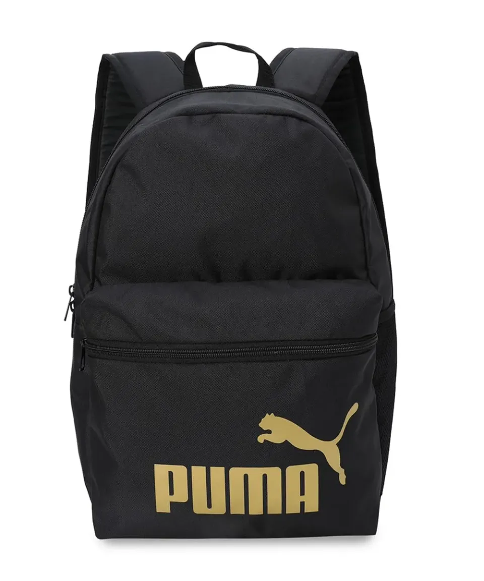 Puma Phase Backpack zaino 22L nero oro