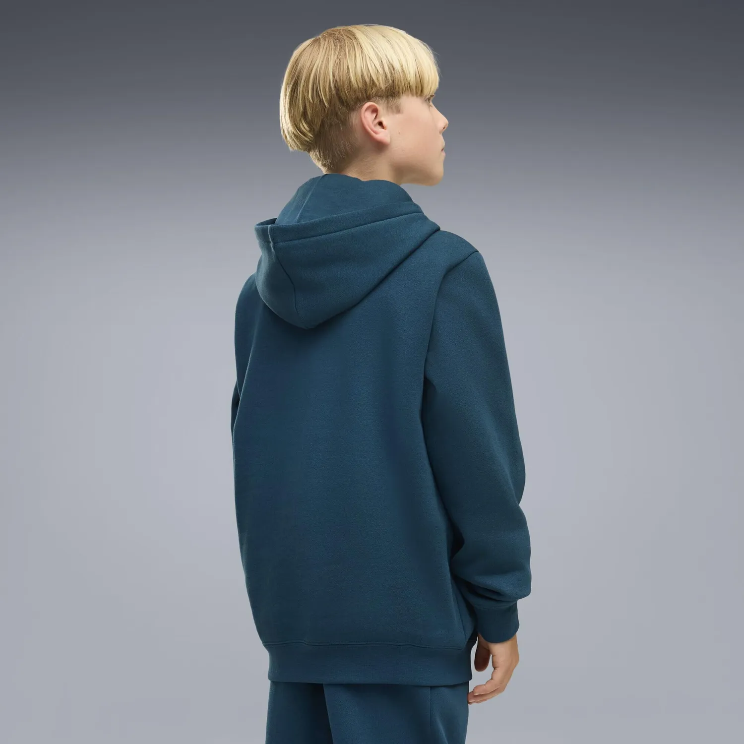 Puma Athletic felpa con cappuccio cotone tasca a marsupio