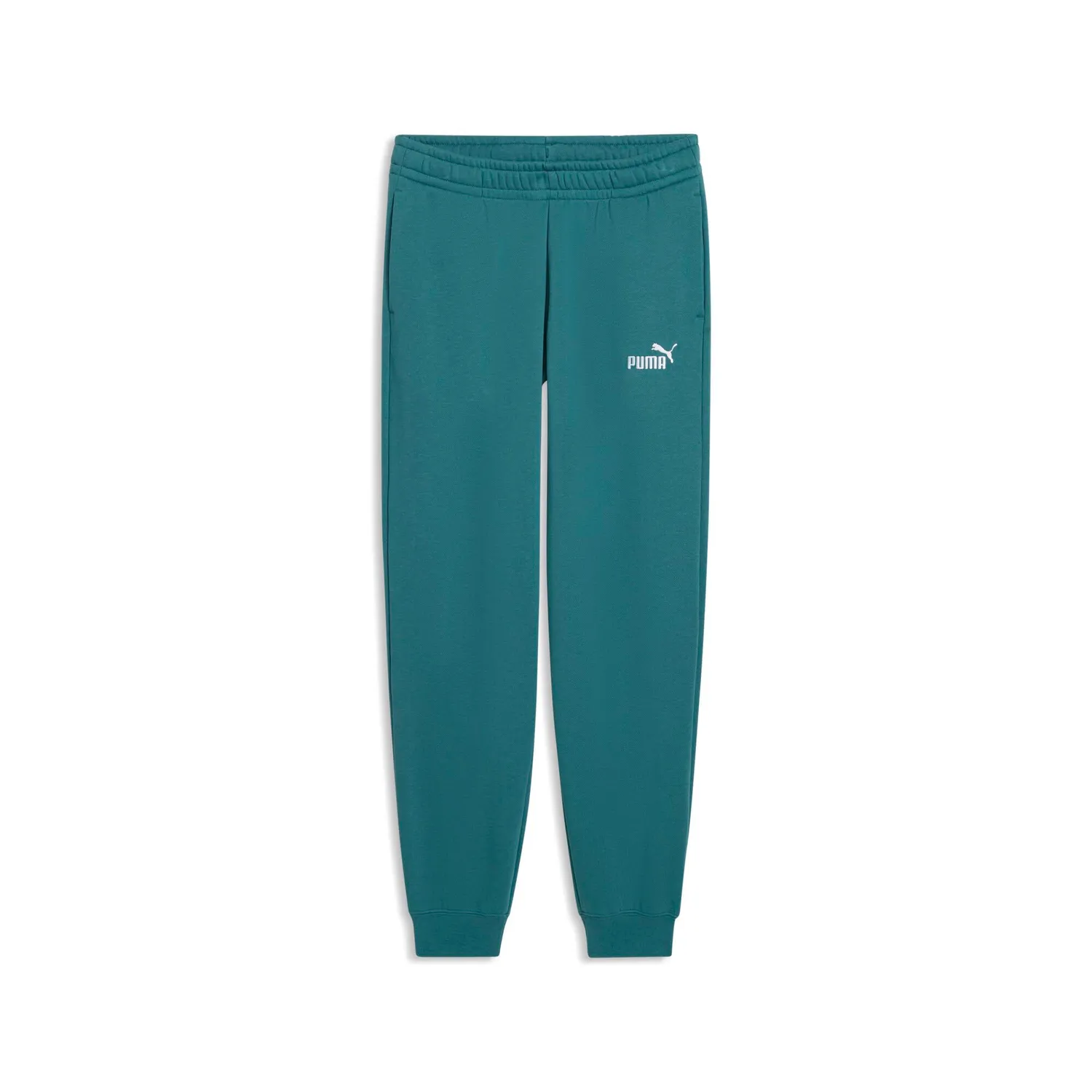 Puma Ess No.1 Logo pantaloni tuta bimbo grigio felpati