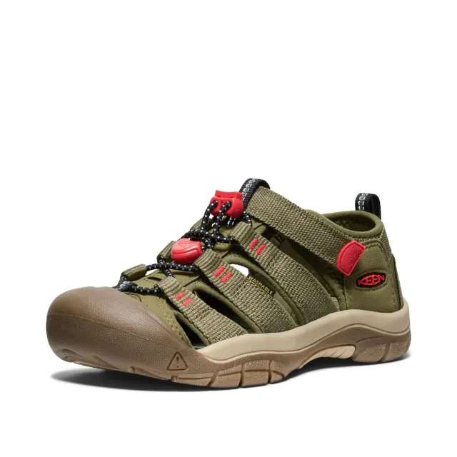 KEEN Newport H2 sandali bimbi verde arancio 4 Big Kid