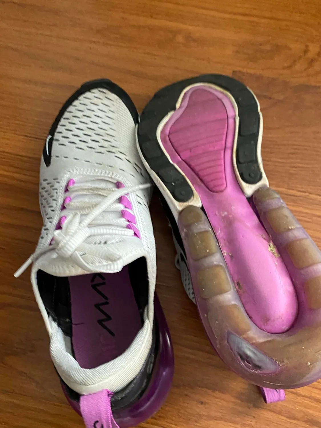 Nike Air Max 270 sneakers donna 40 EU bianco nero