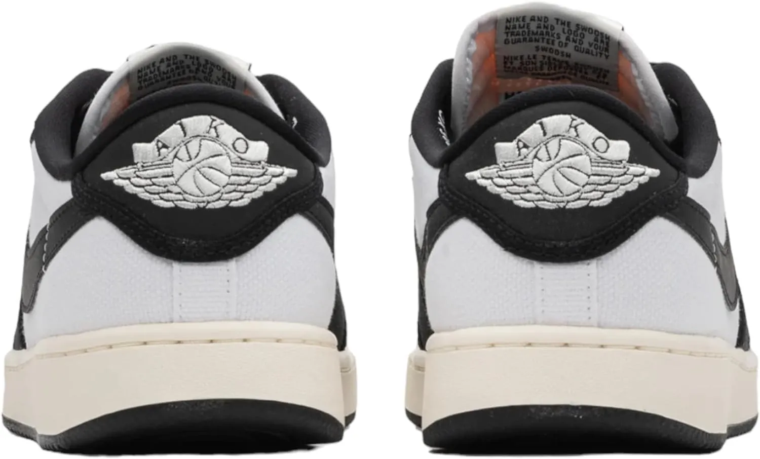 Nike Air Jordan 1 Low scarpe uomo 43 EU bianco nero
