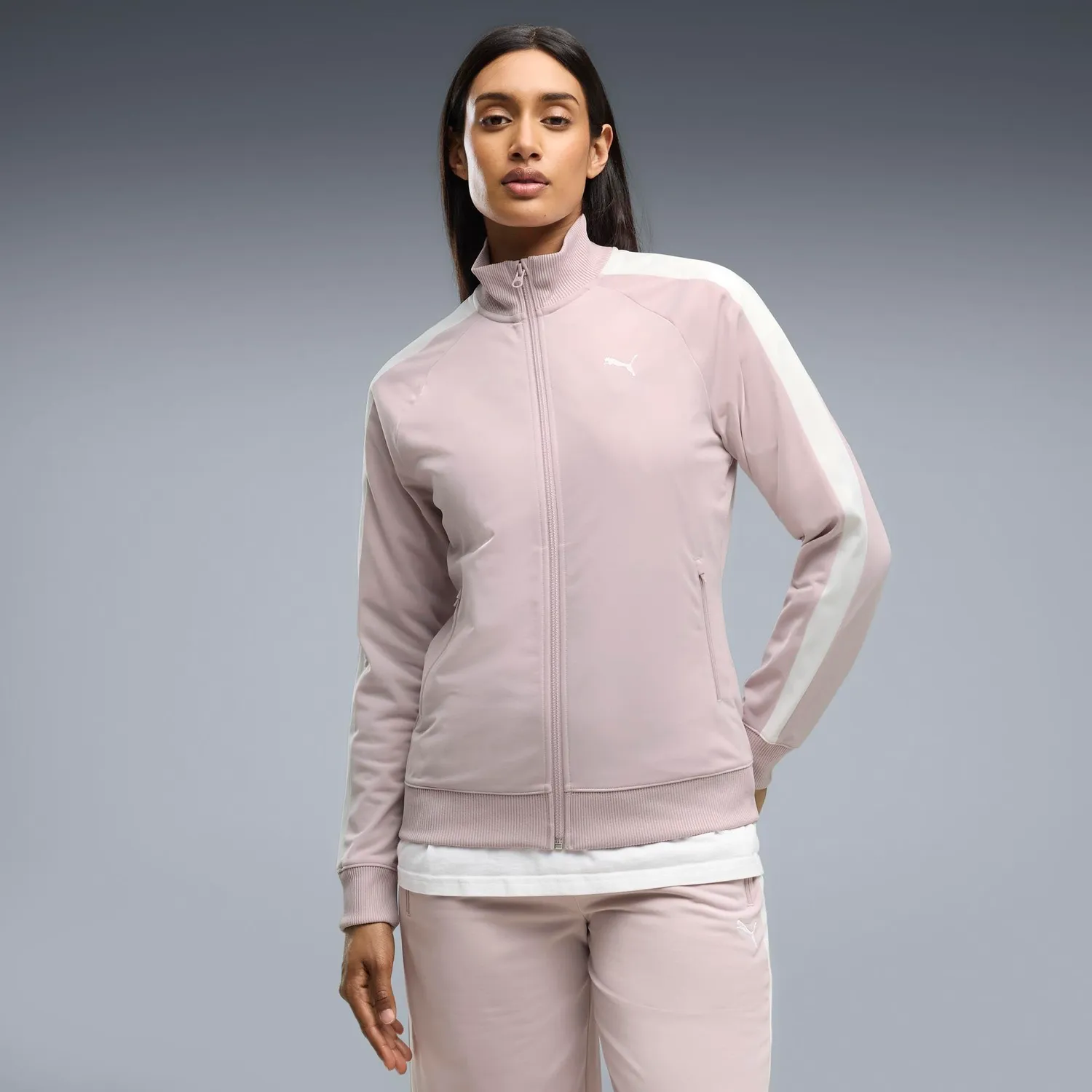 Puma Ess T7 Poly Track Jacket felpa tuta donna