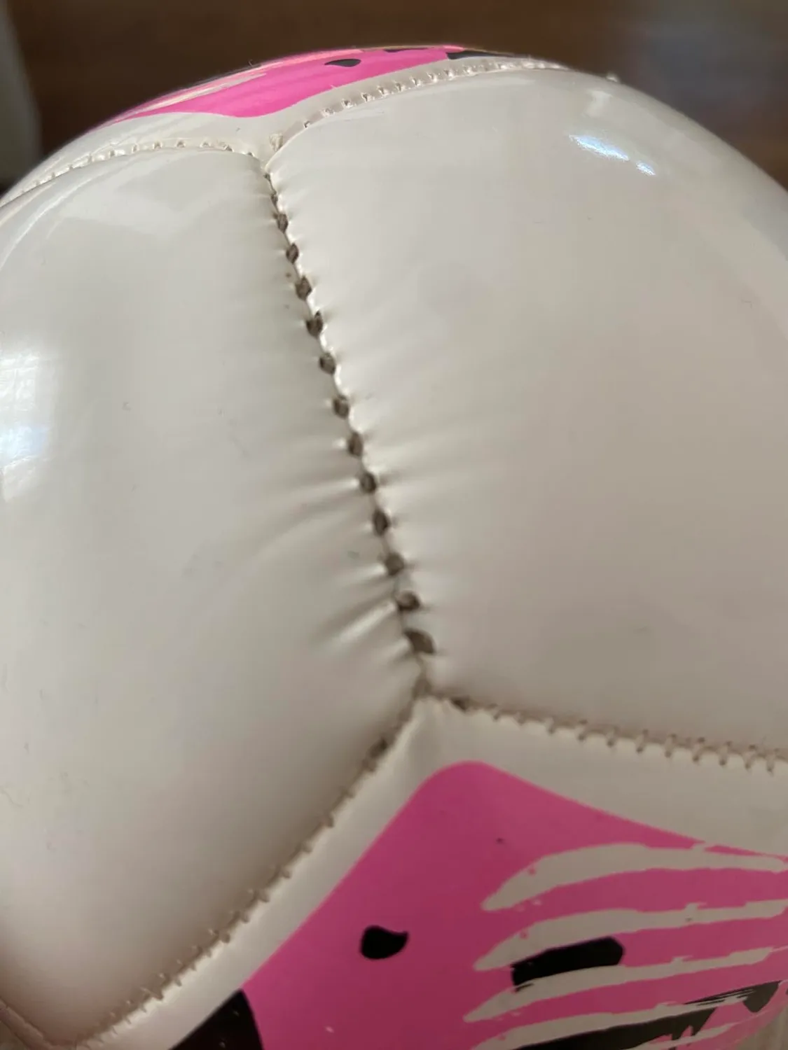 Puma Big Cat Miniball pallone bianco rosso