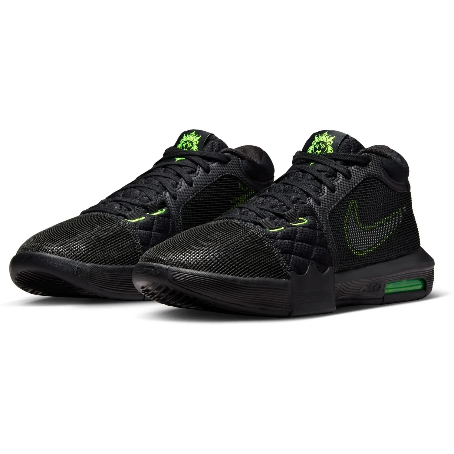 Nike LeBron Witness VIII Scarpe Basket Max Air nere