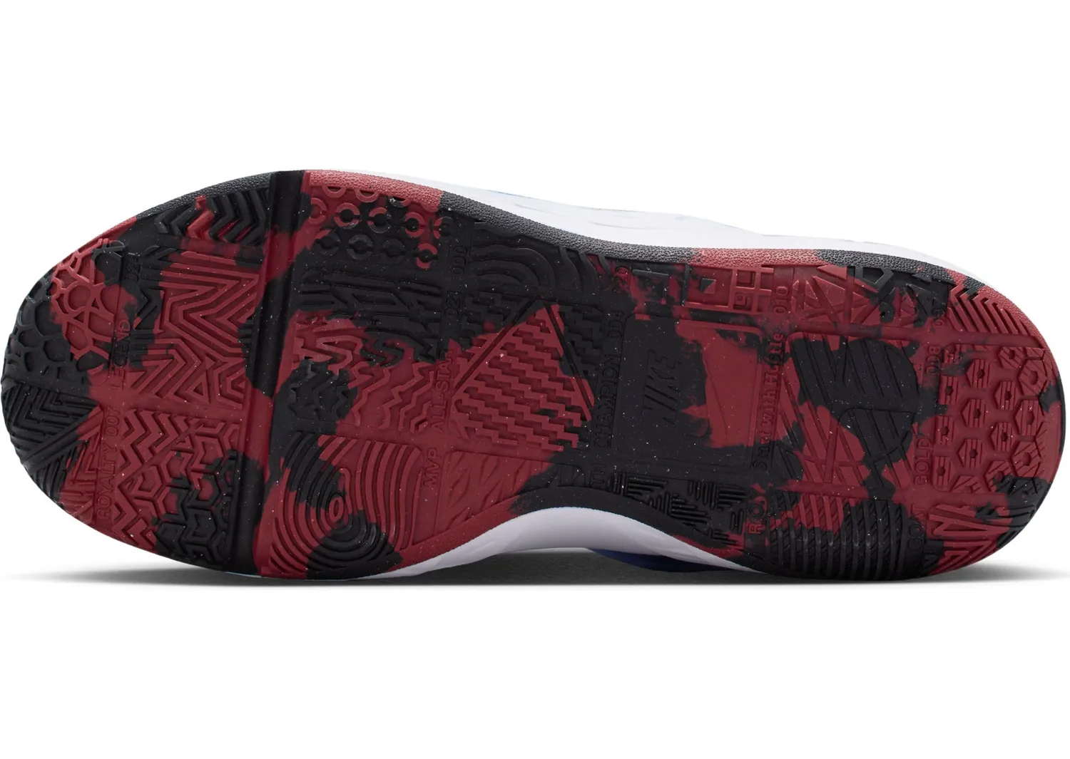 Nike Team Hustle D 12 HF6279 scarpe basket bambino strap