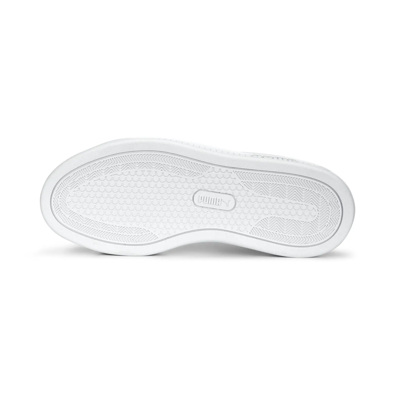 Puma Smash Platform V3 sneakers donna bianco argento plateau