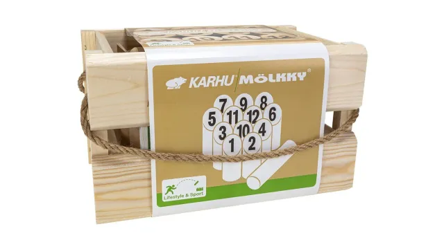 Karhu X Molkky Set gioco in legno betulla Finlandia