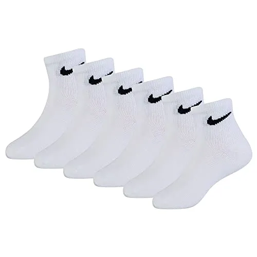 Nike Young Athletes calzini bimbo 6 paia bianchi
