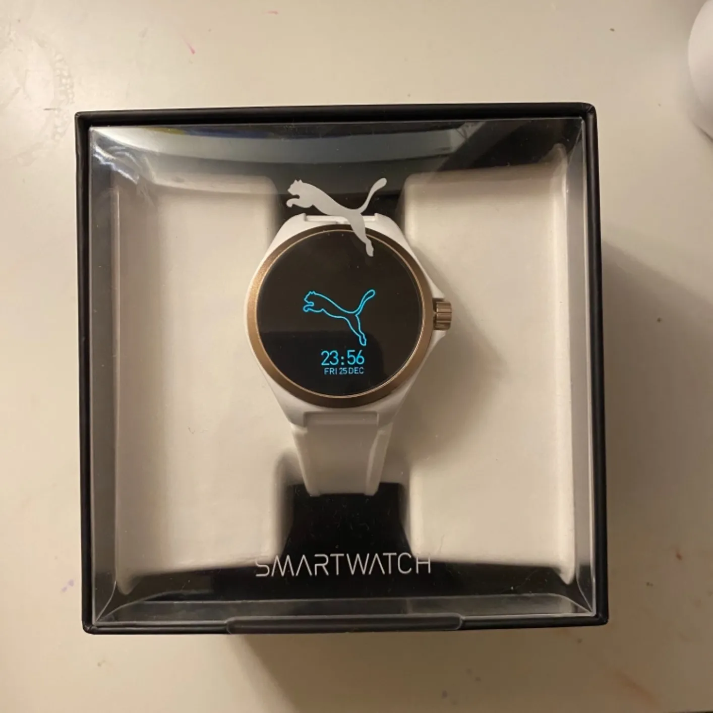 Puma PT9102 smartwatch unisex bianco silicone