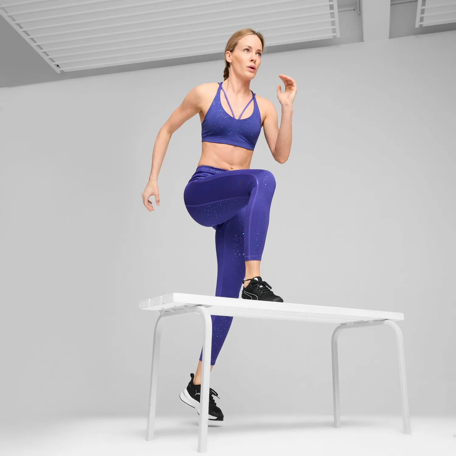 Puma Move Intergalactic top sportivo donna XS blu