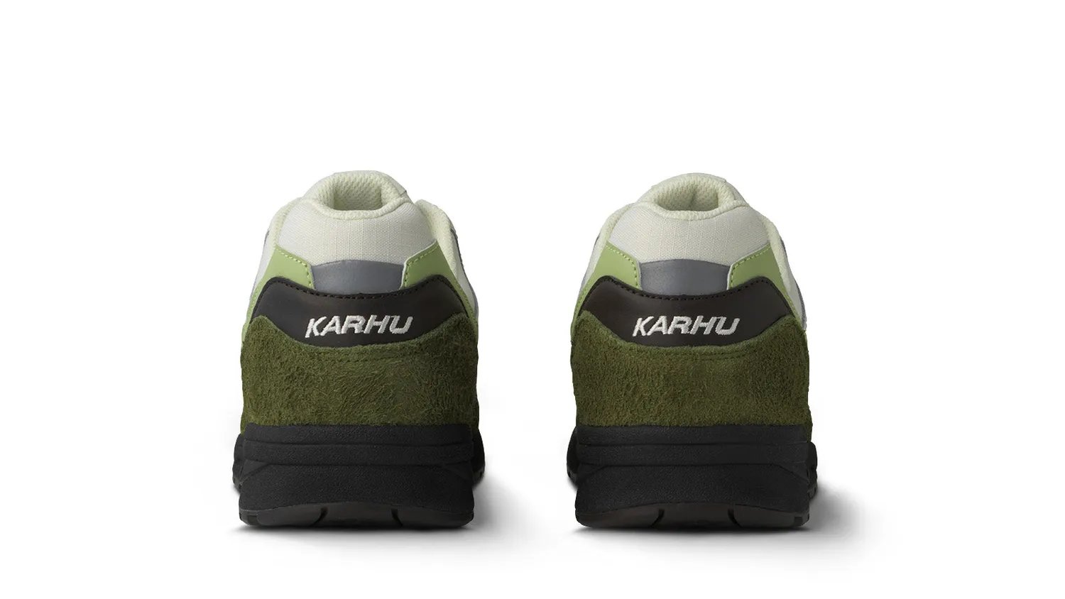 Karhu Legacy 96 sneakers Avocado Chocolate Torte camoscio