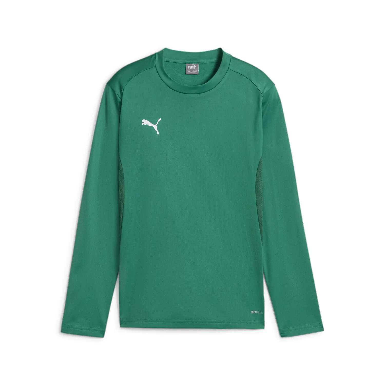 Puma Teamgoal felpa allenamento bimbi gialla