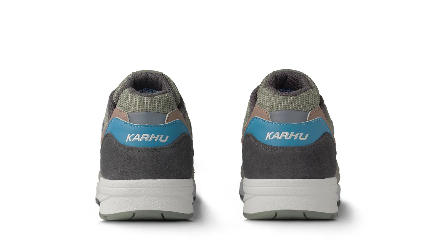 Karhu Legacy 96 Dark Gull Gray sneakers in camoscio grigie