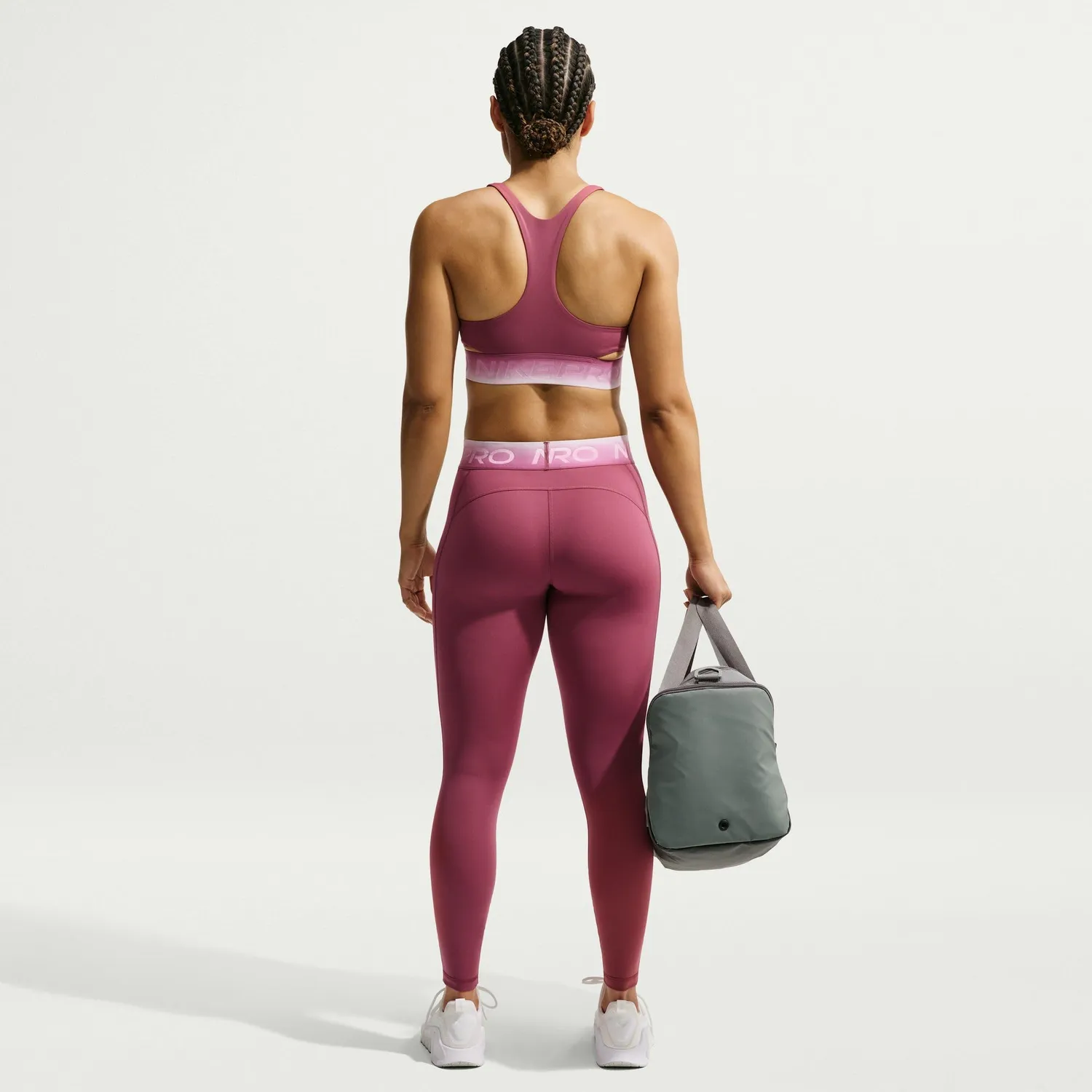 Nike Pro Leggings 7/8 Donna Dri-Fit vita media