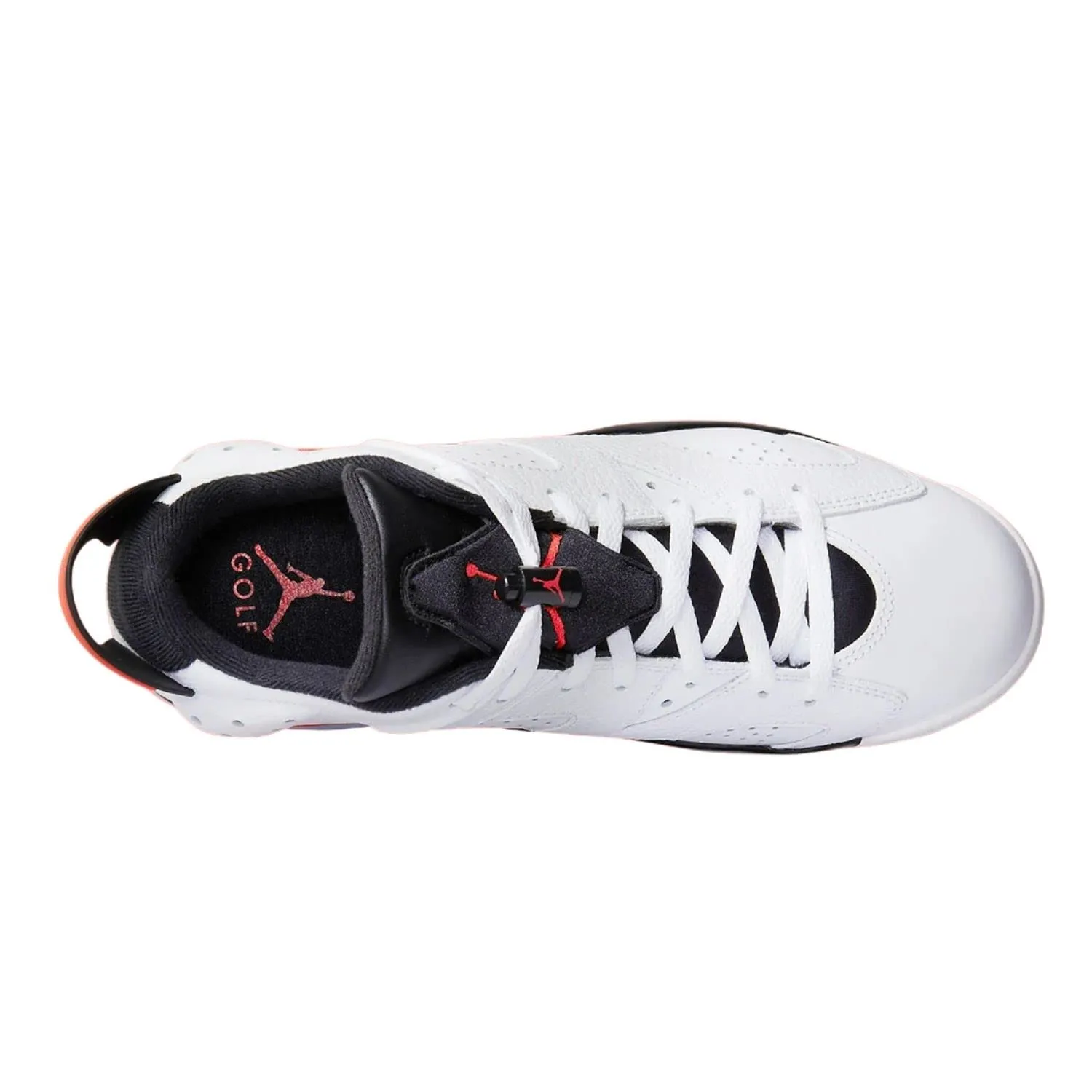Jordan Retro 6 G scarpe golf uomo pelle nera