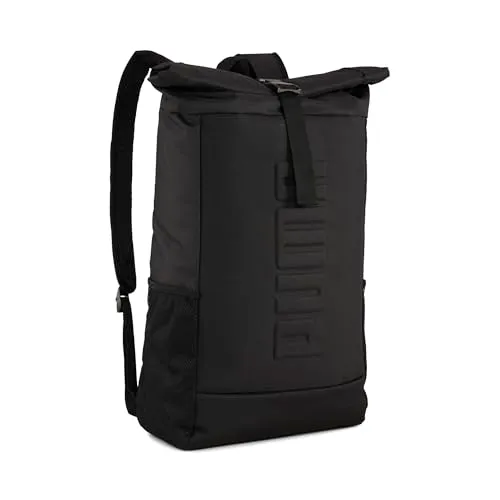 Puma Rolltop Backpack zaino sportivo nero 30x40x20 cm