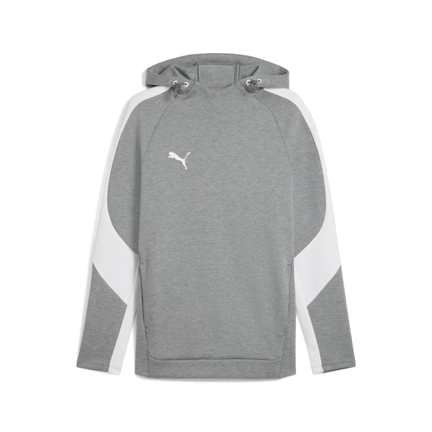 PUMA TeamEvostripe Hoody felpa cappuccio blu navy
