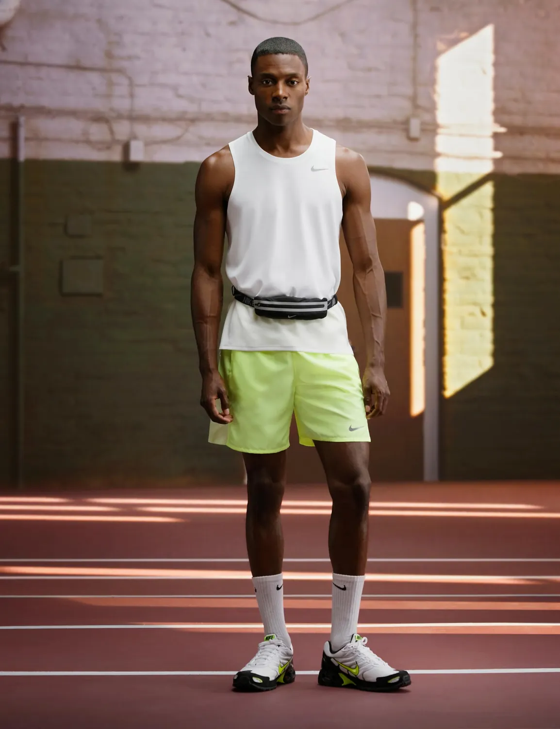Nike CK0061-100 sneaker lifestyle bianche volt