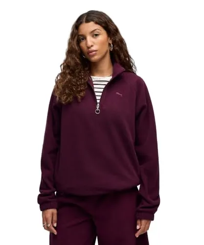 Puma Her Standard Invernale felpa mezza zip donna