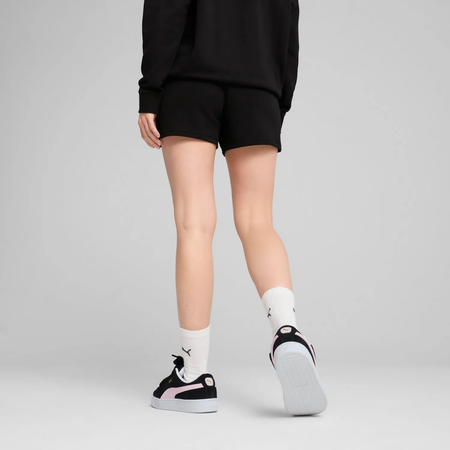 PUMA Ess 4" Sweat Shorts shorts donna neri
