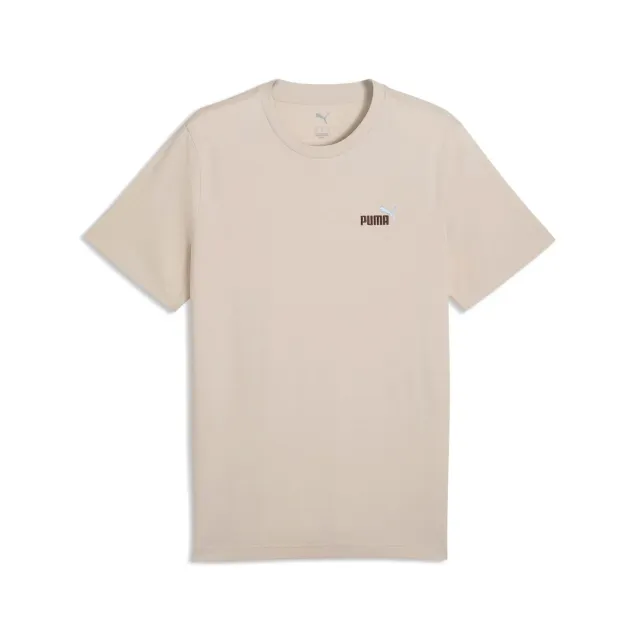 Puma Ess 2 Color Logo Tee maglietta XS grigia