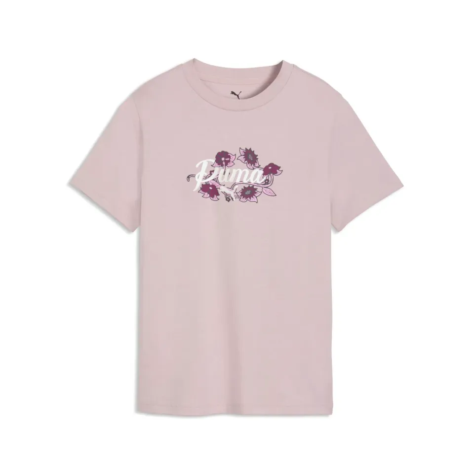 Puma ESS Nature 2.0 Graphic Tee G maglietta bambina 1 pz