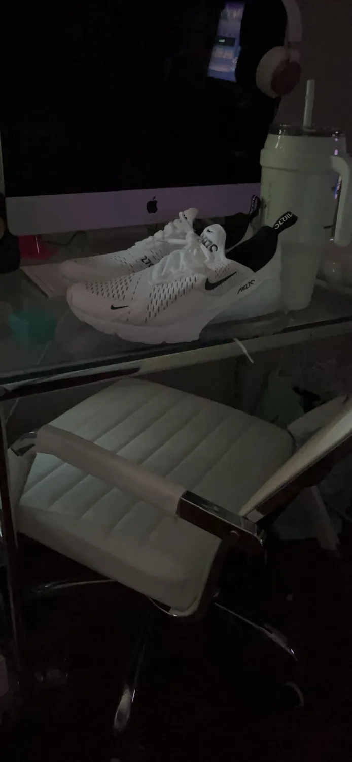 Nike Air Max 270 scarpe donna White Black 41