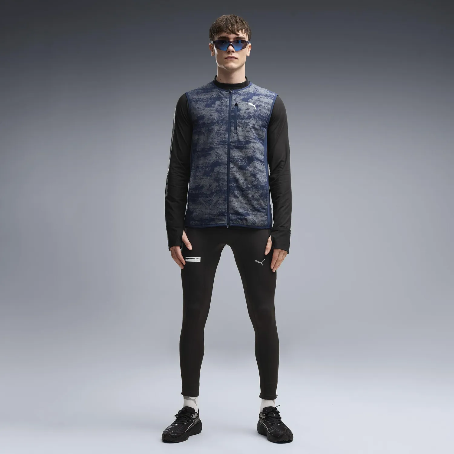 Puma Brightstride PrimaLoft gilet running uomo 3XL nero