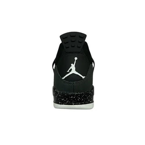 Nike Air Jordan 4 Retro sneakers uomo 44 nere pelle