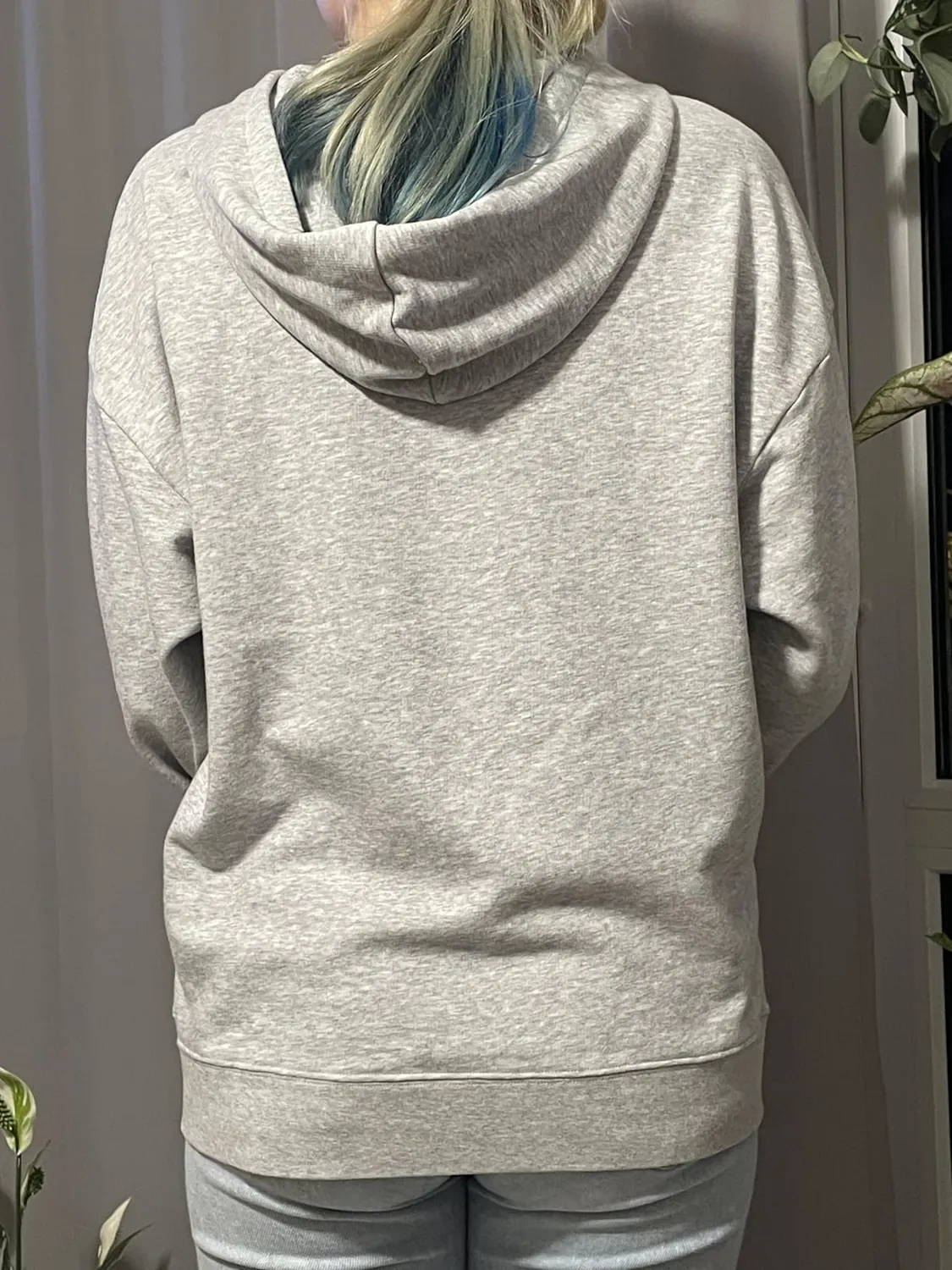 Puma Ess Small Logo Hoodie felpa zip ragazza taglia S