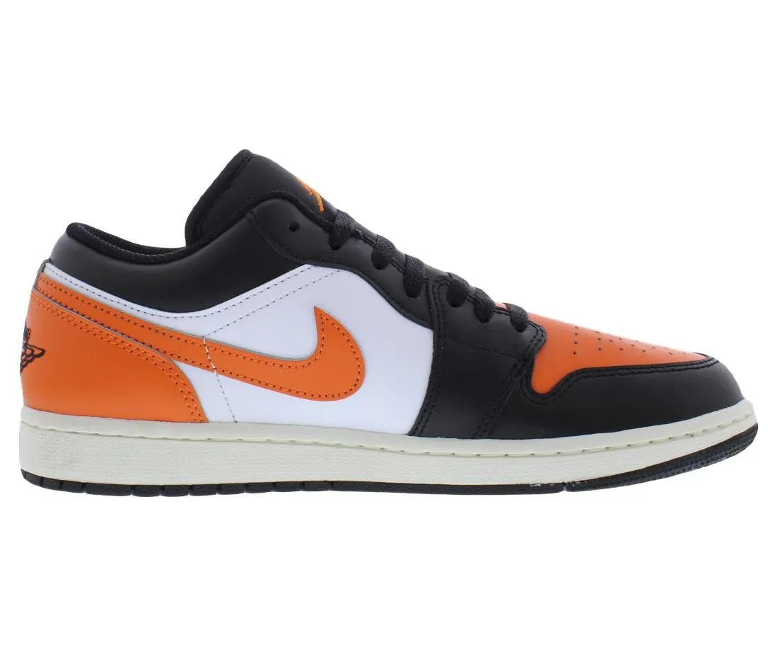 Air Jordan 1 Low Sneakers Uomo Nere 40.5 pelle