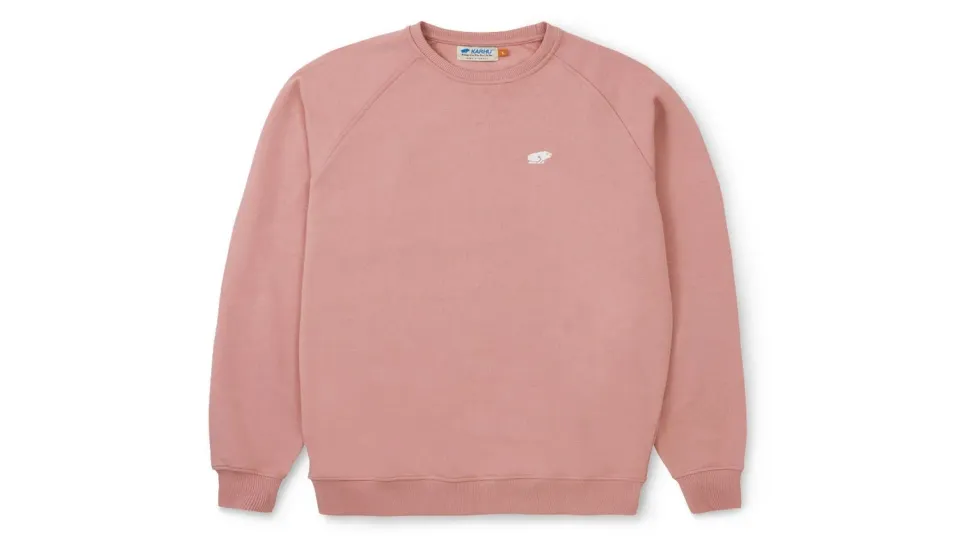 Karhu Classic Chest Logo felpa cotone rosa 400 g