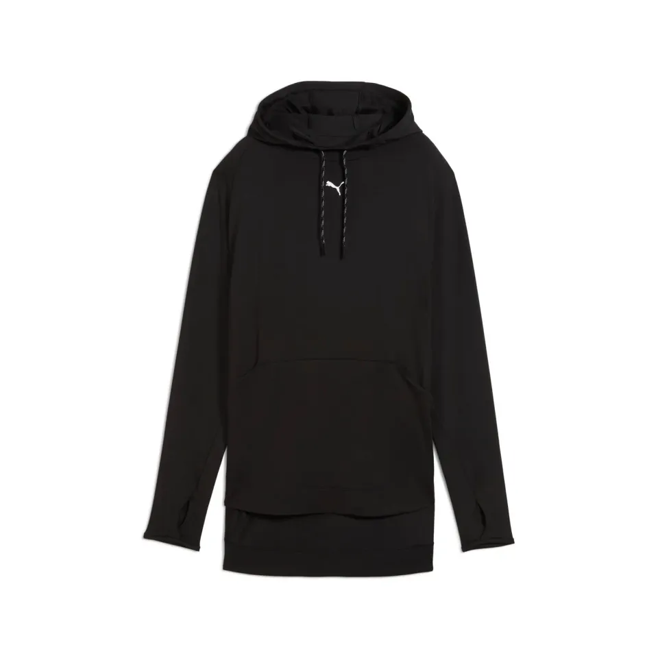 PUMA Modest Hoodie felpa donna cappuccio rosa poliestere