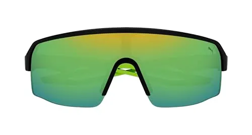 Puma PU0399S-002 occhiali da sole monolente leggeri