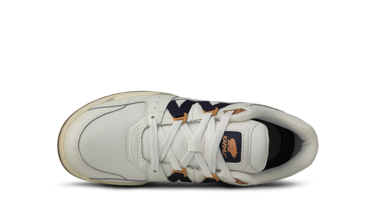 Karhu Fusion XT sneakers Bright White Naval Academy pelle
