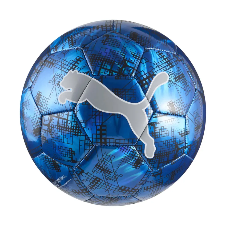 Puma Cup Graphic pallone calcio blu misura 5 olografico