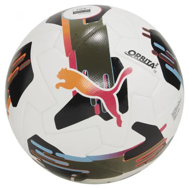 Puma Orbita 2 TB pallone calcio bianco multicolor FIFA Pro