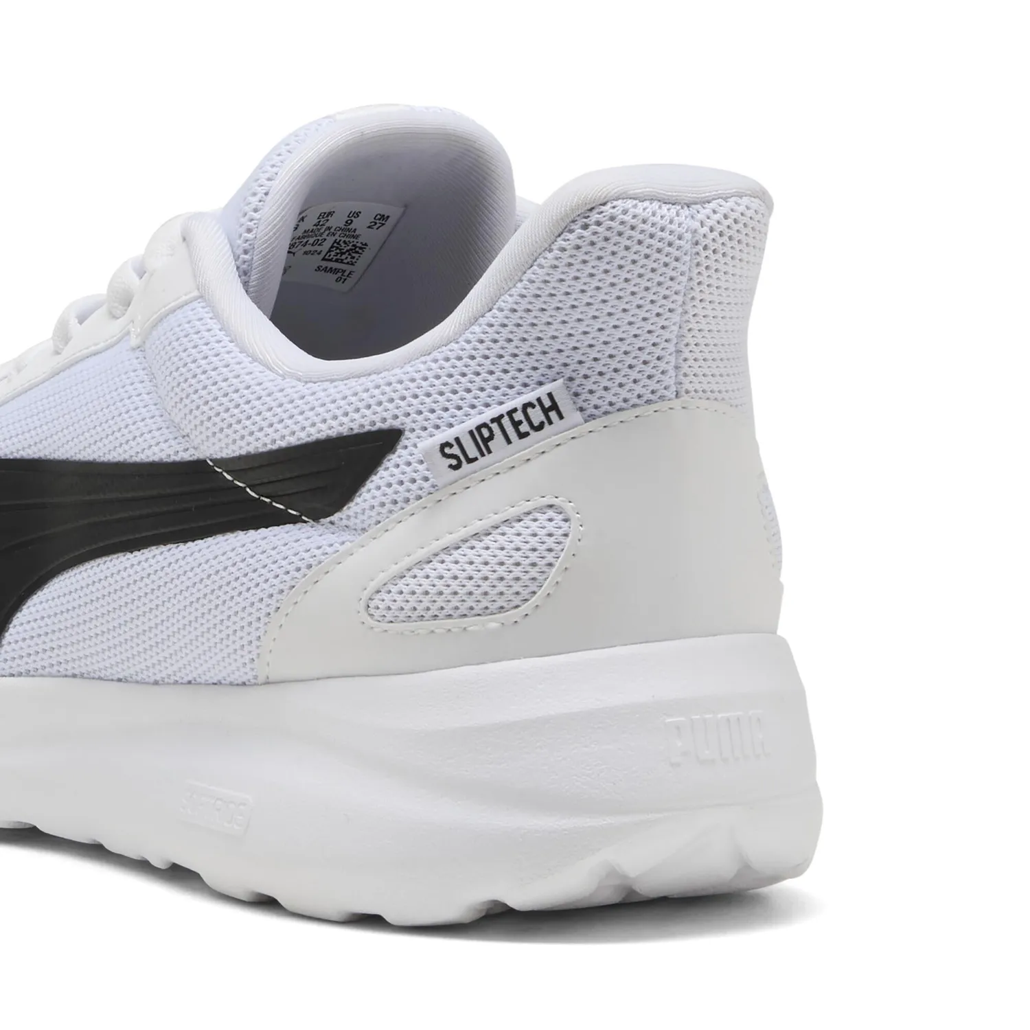PUMA Softride Cosmic LT Sliptech scarpe bianche 44 EU
