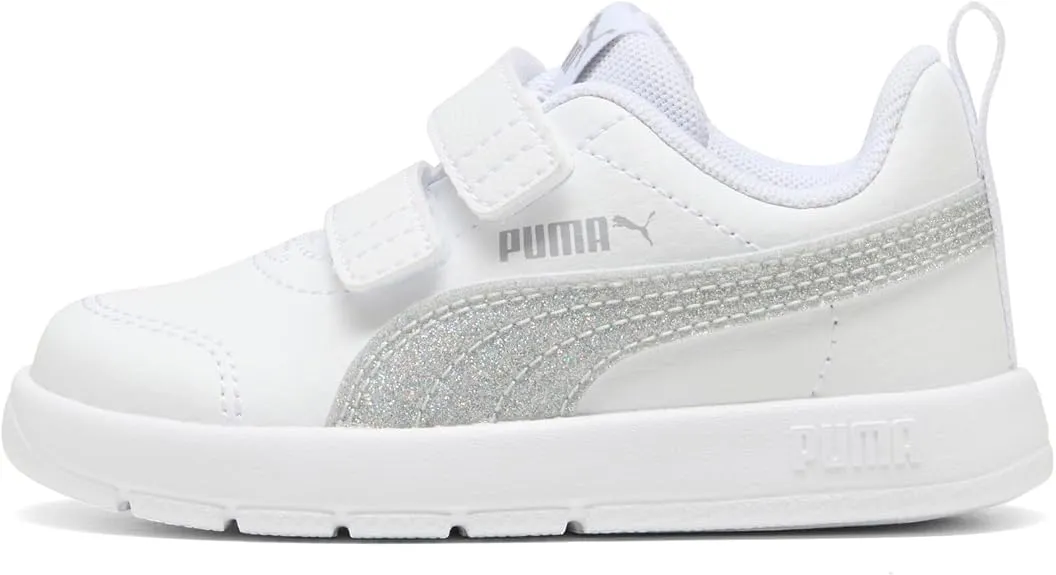 PUMA Courtflex V3 Glitz V Inf scarpe bimbi primi passi