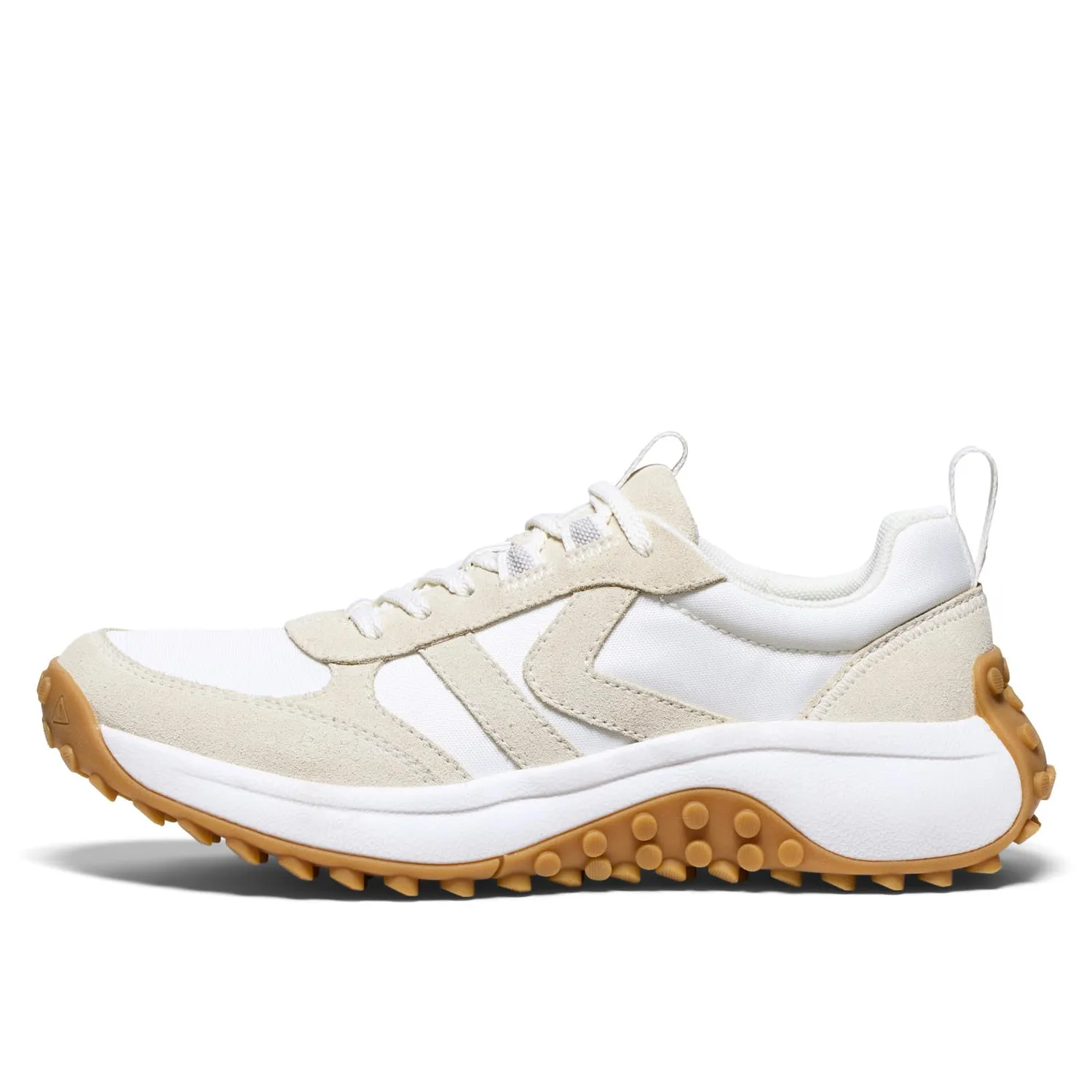 Keen KS86 sneakers donna Birch Star White pelle