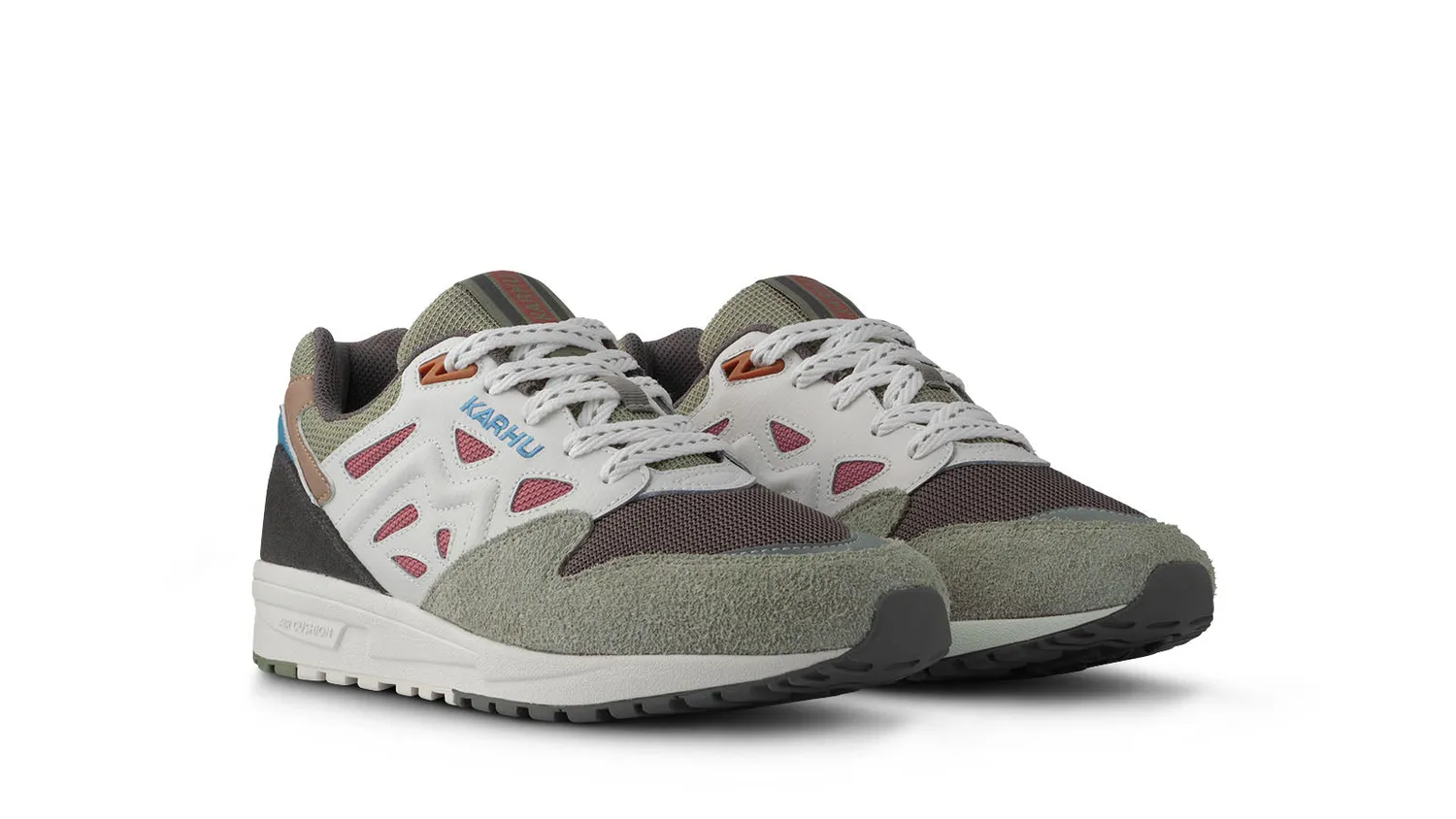 Karhu Legacy 96 Dark Gull Gray sneakers in camoscio grigie