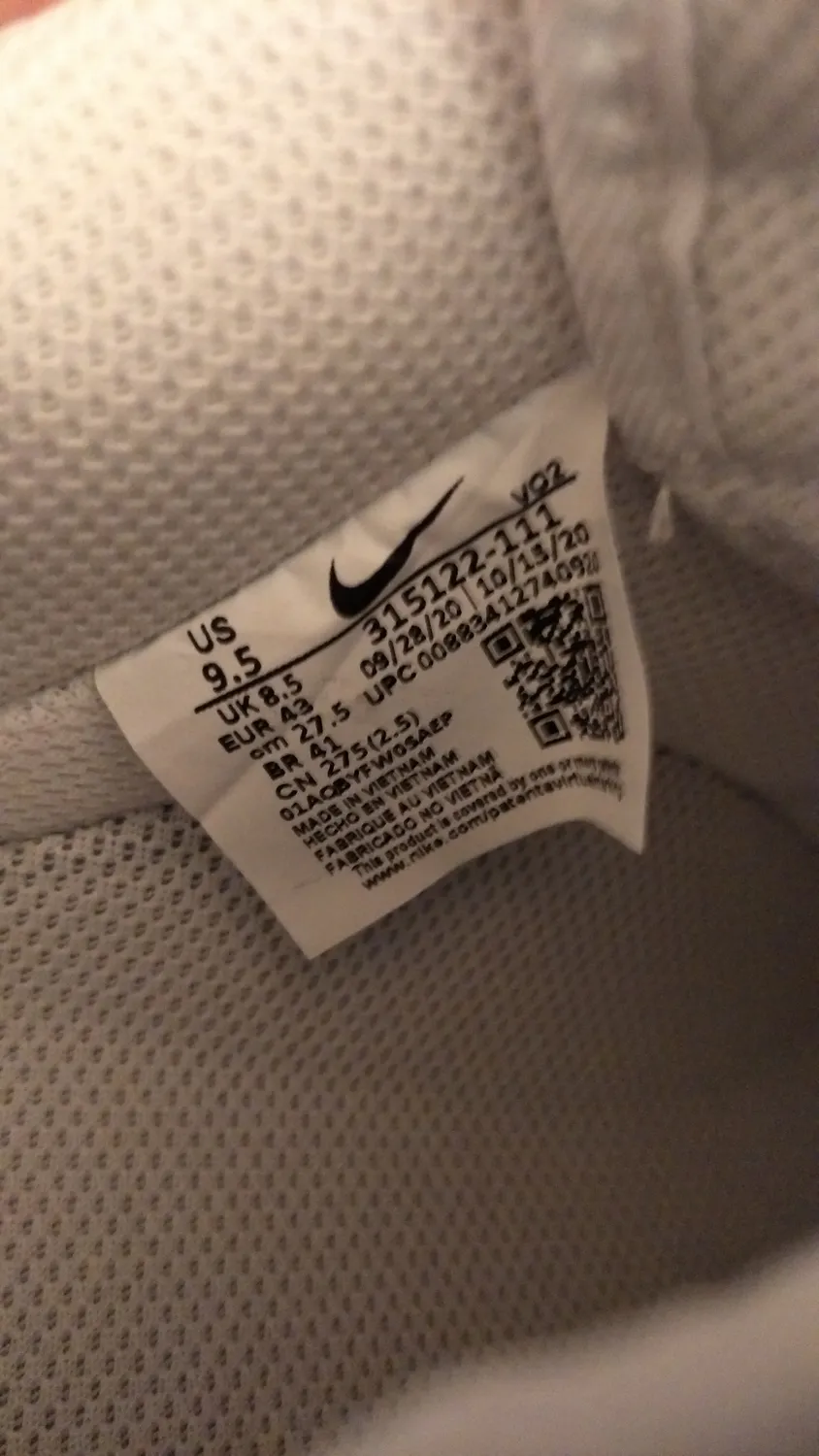 Nike Air Force 1 '07 Craft scarpe uomo bianche