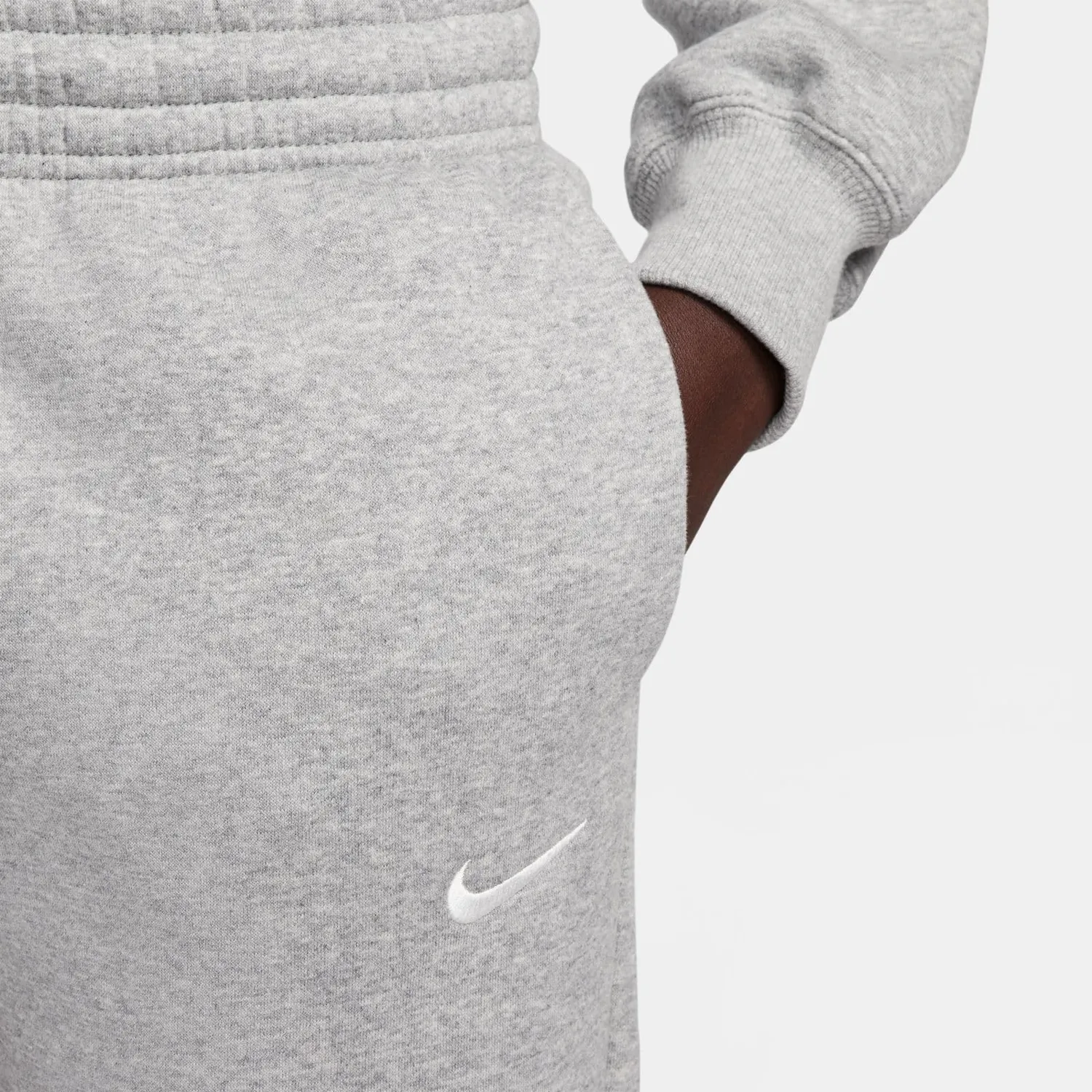Nike Phoenix Fleece pantaloni tuta donna vita media pile