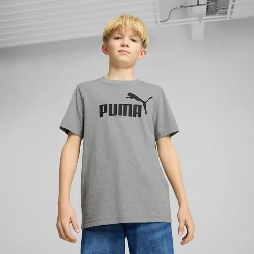 PUMA Ess No.1 Logo Tee B maglietta bambino 176 grigia