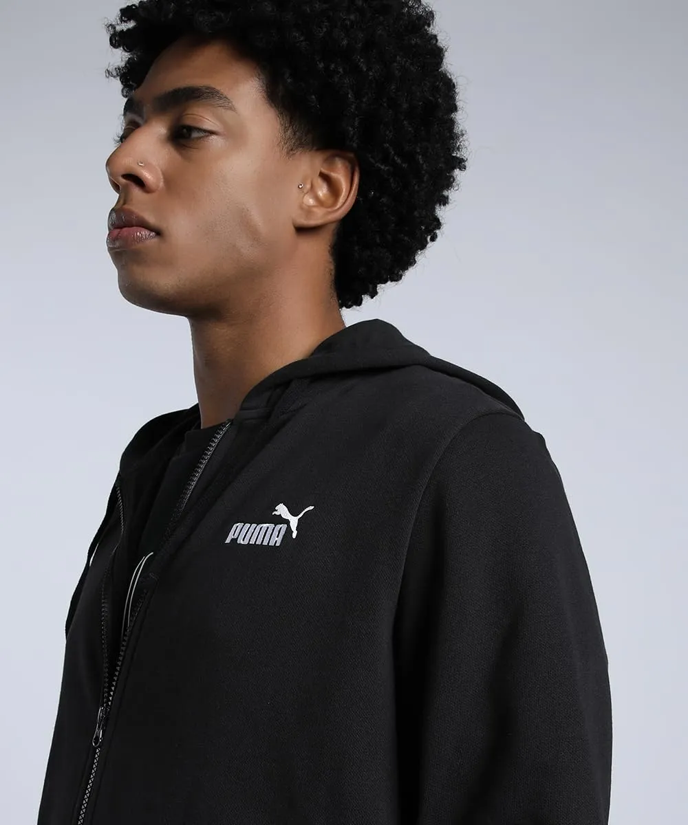 Puma Ess No.1 Logo felpa zip S con cappuccio