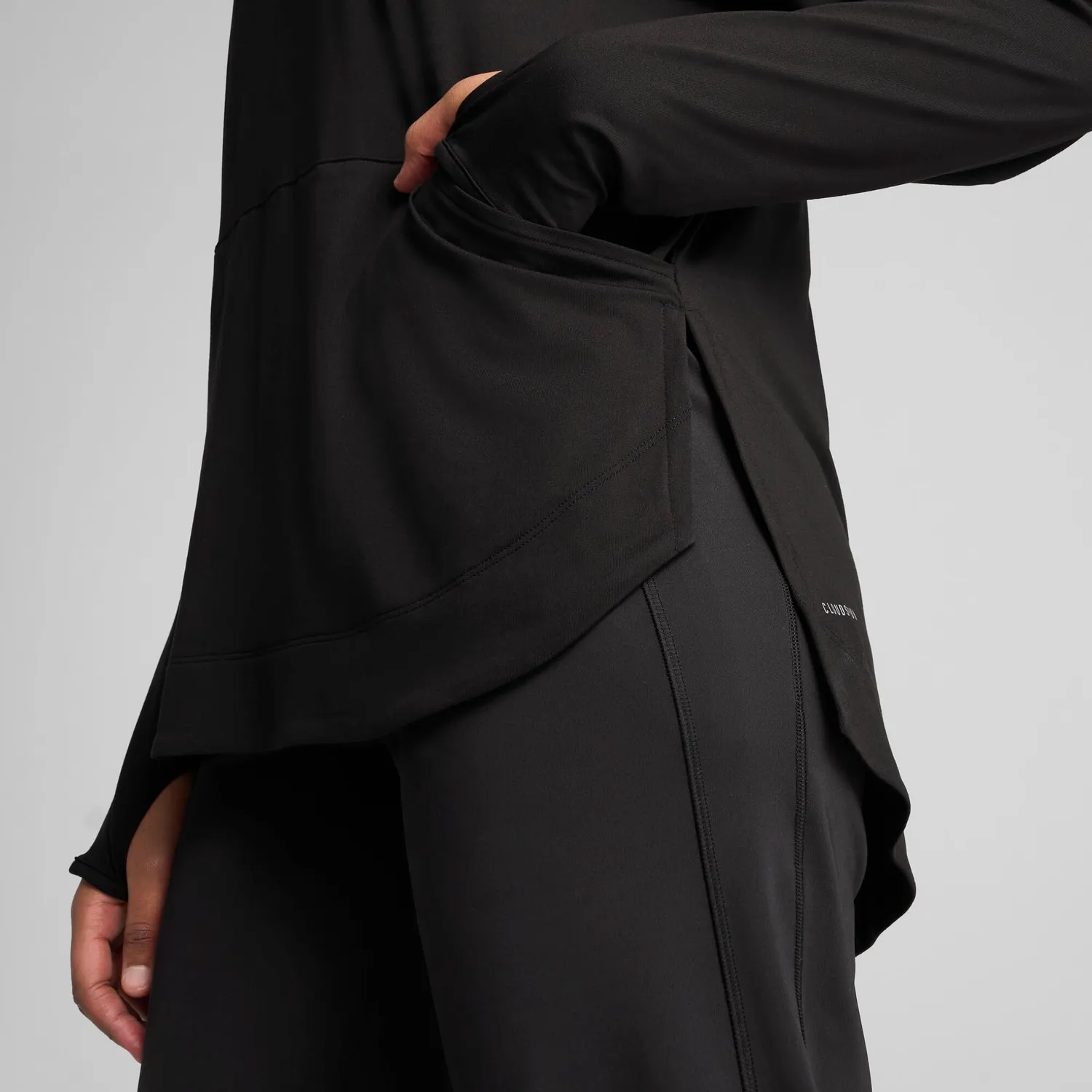 PUMA Modest Hoodie felpa donna cappuccio rosa poliestere